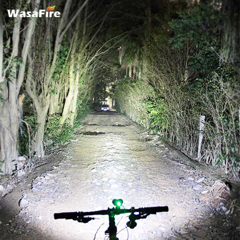 20000 Lumen 16 * T6 Led Cycling Bike Light Mtb Koplamp Waterdicht 3 Modes Fiets Front Lamp Night Riding Zaklamp geen Batterij