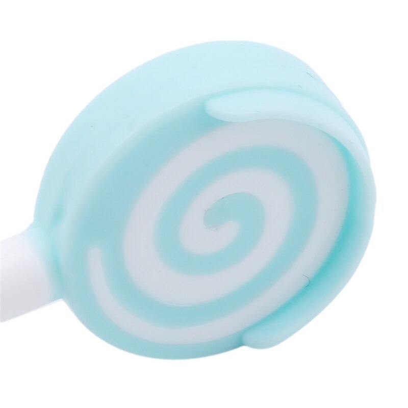 Bebê cuidados com o bebê natal crianças presente novo lollipop bebê decídua escova de dentes língua limpador criança língua raspador mais limpo