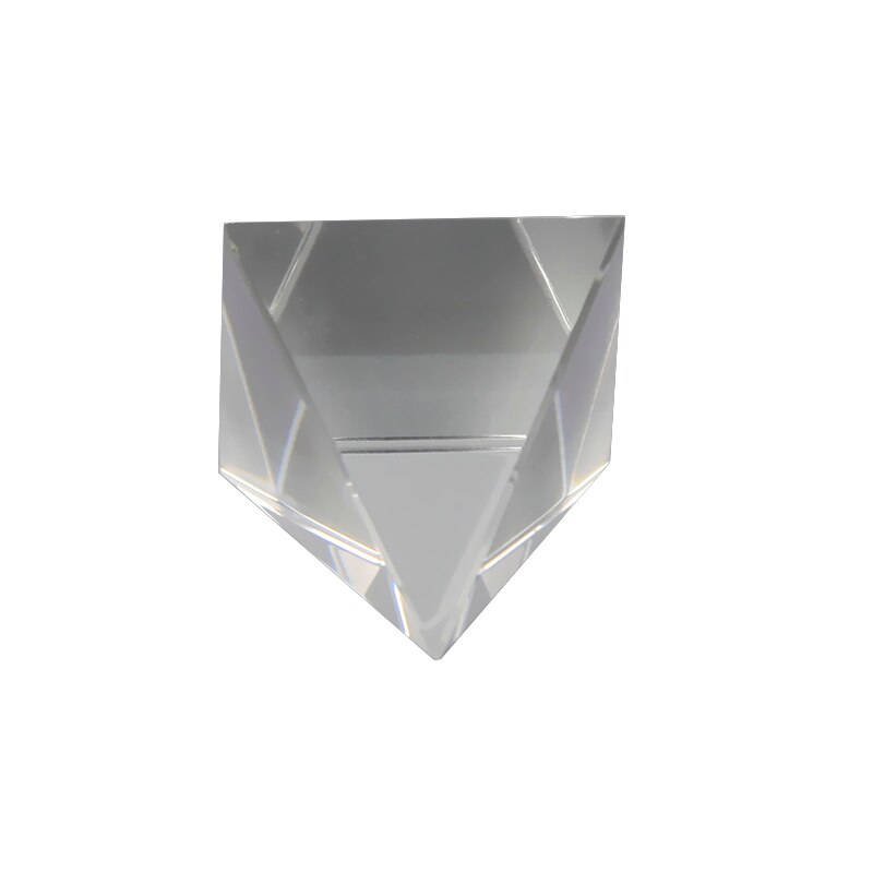 Egypt Pyramid Optical Prism K9 Glass 60mm Crystal Photography Triangle Light Guide Science Home decoration Teaching