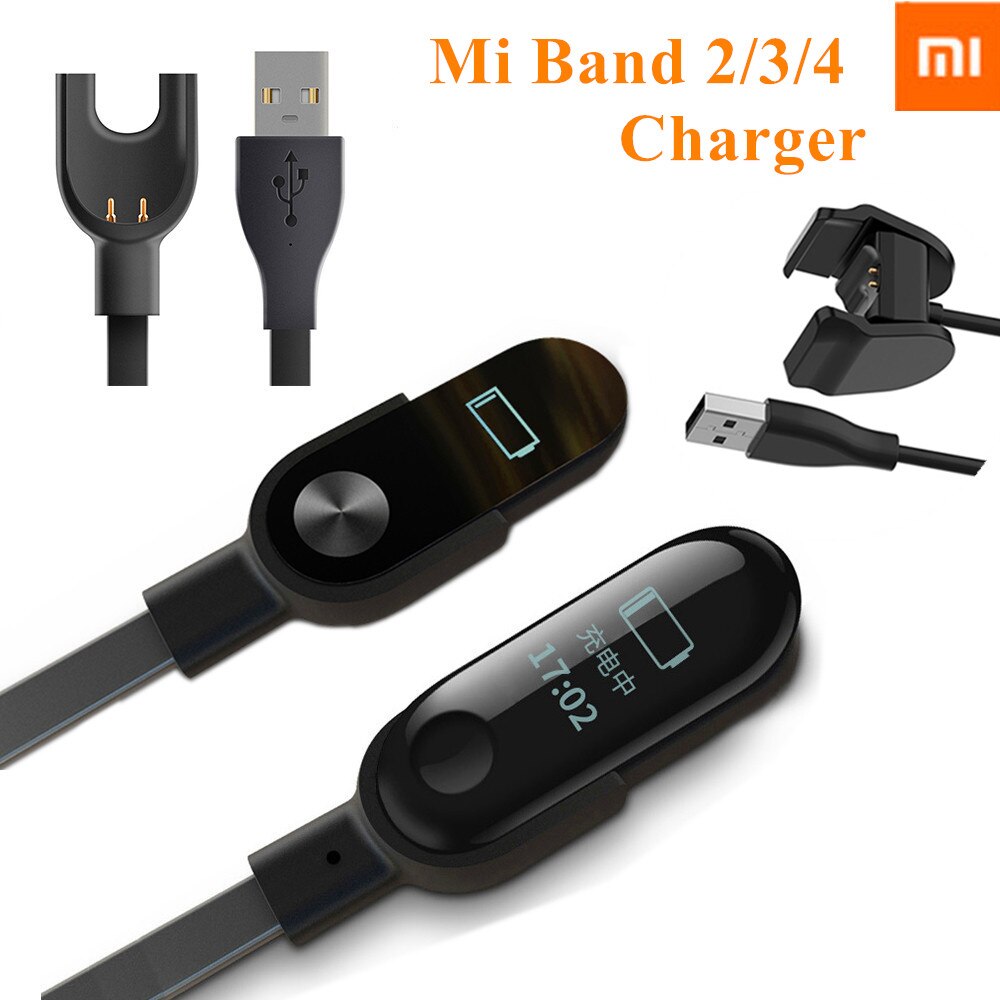 Laders Voor Xiao mi mi band 2 3 4 charger cable Gegevens Cradle Dock Opladen Kabel Usb Lader LIJN Voor xiao mi mi band 2 3 4