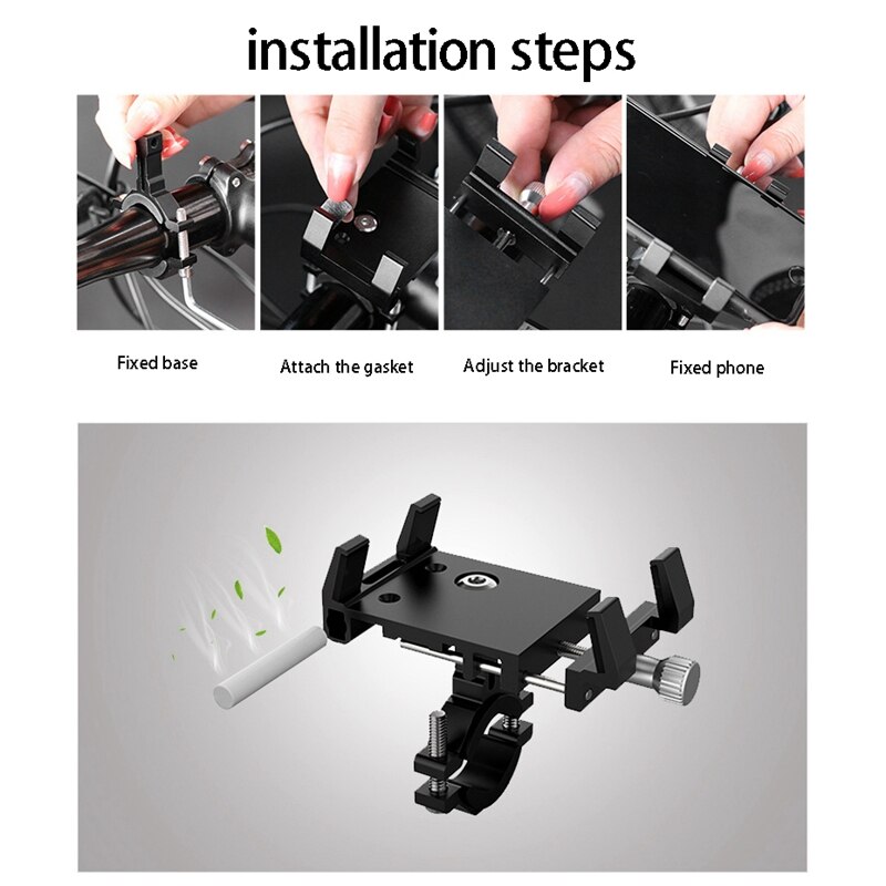 Support de support de téléphone portable anti-dérapant réglable pour Xiaomi M365 Pro support de téléphone Scooter électrique