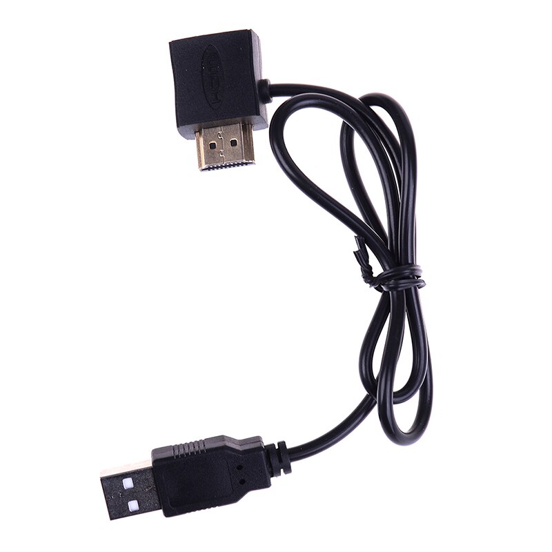 HDMI Male To Female HDMI Adapter Converter Connector With 50cm USB 2.0 Charger Power Supply Cable
