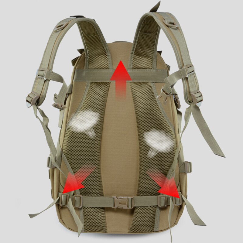 Canvas Camouflage Softback Backpack Large Hiking Climbing Backpacks For Men And Women Sports Bags Camping Travel Rucksack