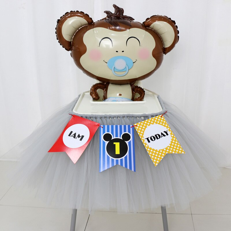 RUBIHOME falda de mesa de tul azul sólido DIY faldas de vajilla para la decoración del cumpleaños de la boda Baby Shower favores de textil para el hogar