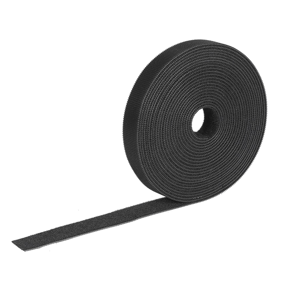 1-Roll Reusable Fastening Wire Organizer Cable Ties Cord Rope Cable Management Hook &amp; Loop Nylon Fastening Tape Cable Strap