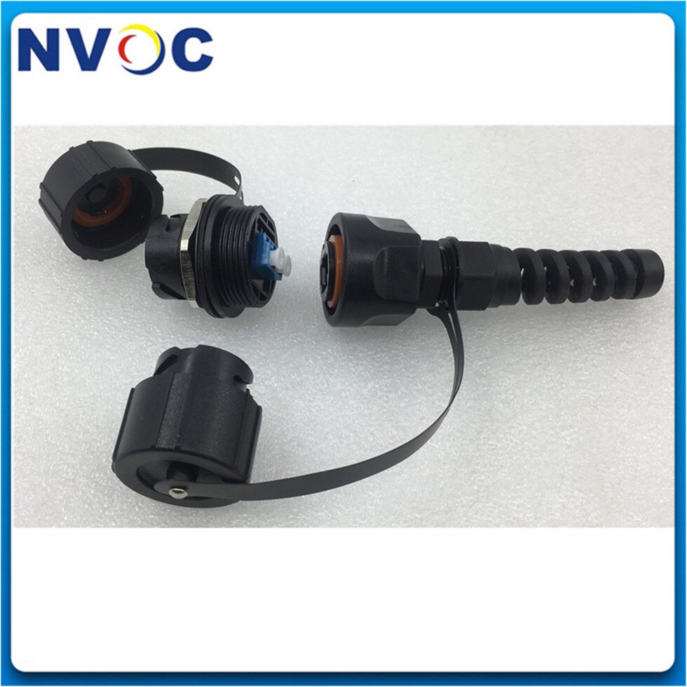 Bouchon anti-poussière IP67 ODVA PDLC DX connecteur à fibers optiques vide sans connecteur LC et virole LC