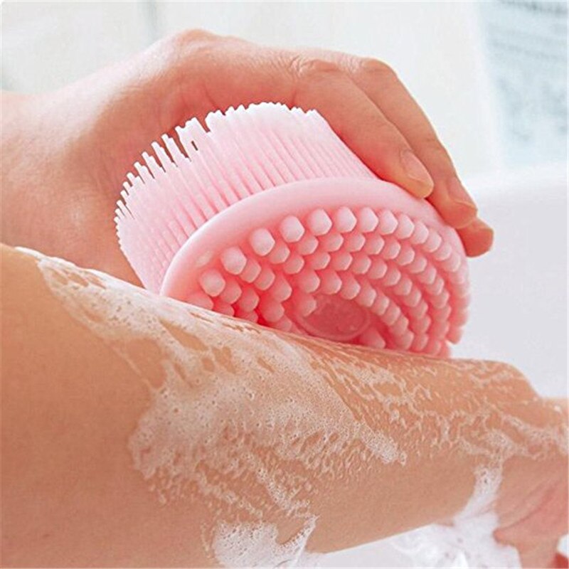 Babybadborstel voorkomt bacteriële kinderbaden siliconen borstel en babyshampoo was- en badbenodigdheden reinigingsborstel
