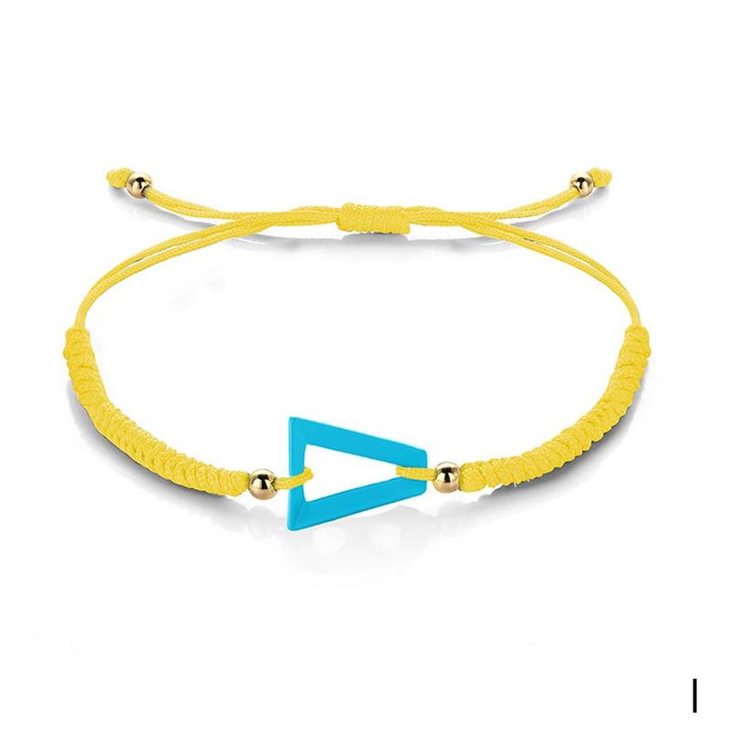 Einstellbar Neon- Regenbogen Dreieck Armbinde Für Frauen Männer Trend Chlidren der Armbinde Schmuck Geburtstag: I