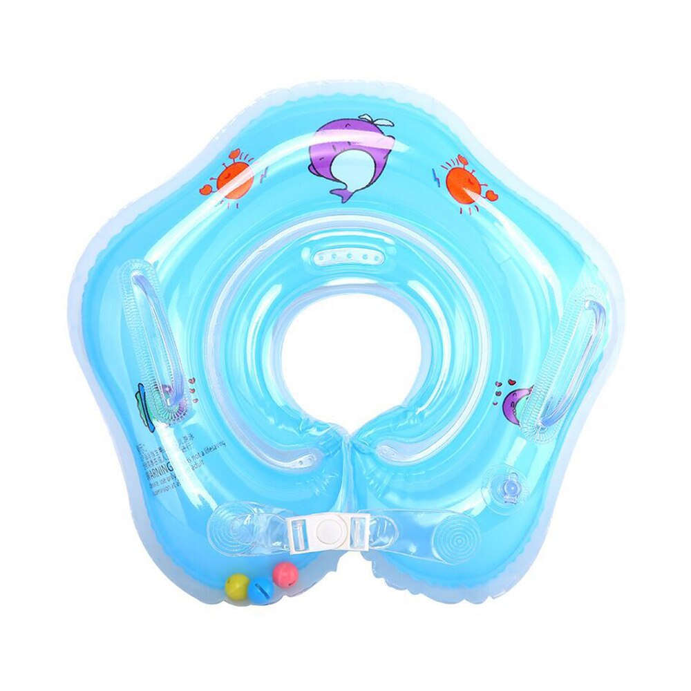 Baby Zwembad Ring Veiligheid Baby Float Seat Leuke Opblaasbare Zwemmen Ring Float Seat Zwemmen Cirkel Voor Baby Peuters Zwembad bad: Blauw