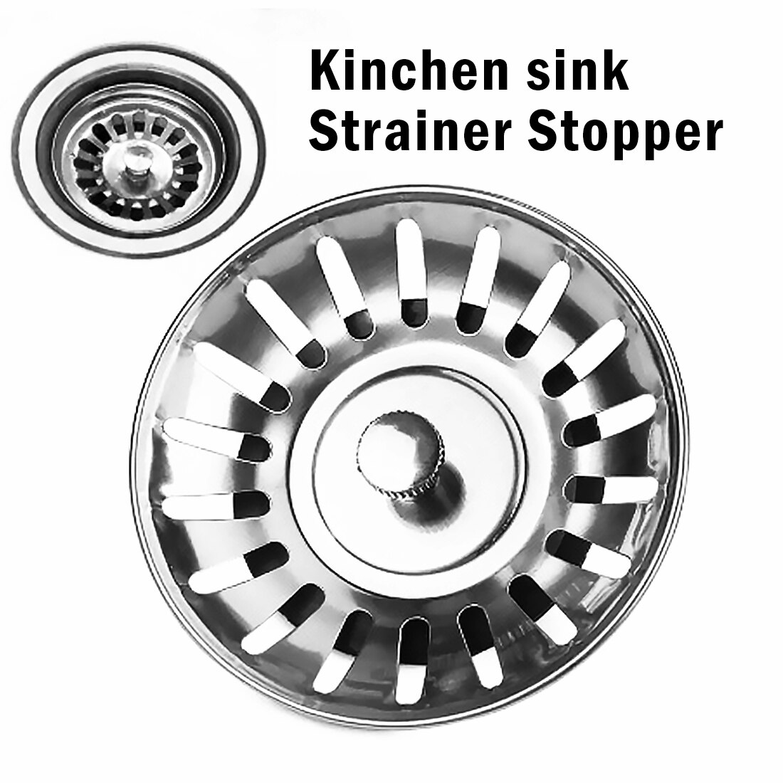 Rvs Spoelbak Floor Drainkitchen Sink Filter Mesh Duurzaam Rubber Verzegelde Wastafel Badkamer Haarfilter Badkamer Supply