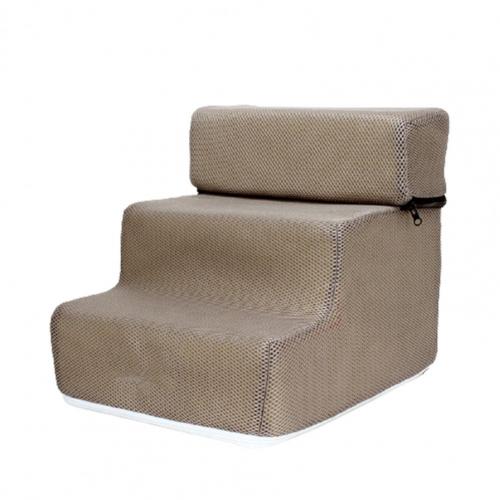 Pet Ladder Cover Practical Pet Steps Case Zipper Closure Breathable 6 Colors Breathable Pet Steps Stairs Case: Coffee 1
