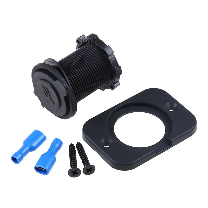 1 Pc 12V 5V Outlet 2.1A Dual 2 Usb-poort Oplader Sigarettenaansteker Splitter Voor Auto Auto Motorfiets vrachtwagen Boot Sigarettenaansteker Usb