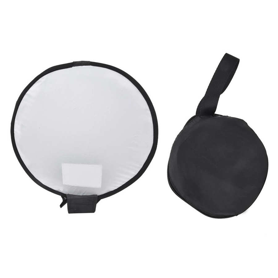 Mini linterna superior plegable portátil redonda de 30cm, Softbox para estudio, cubierta de luz de relleno para fotografía