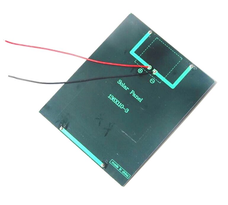 Módulo de célula Solar epoxi de 2W y 18V, Panel Solar policristalino para cargador de batería de 12V, sistema educativo DIY, 136x110MM