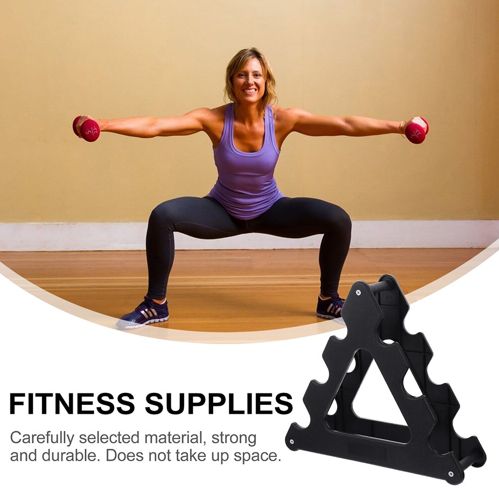 2pcs Dumbbell Bracket Dumbbell Display Rack Triang... – Grandado