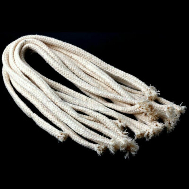 10 pieces/1 pack of 6x400mm alcohol wick cotton laboratory teaching equipment, used to make oil or kerosene wick