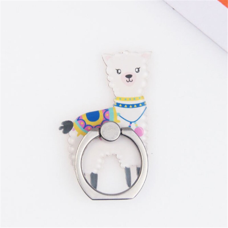 Universal Stent Mobile Phone Holder Stand Alpaca Finger Ring Magnetic For Cell Smart Phone Stand Holder For Iphone 11 XS MAX 8: 3