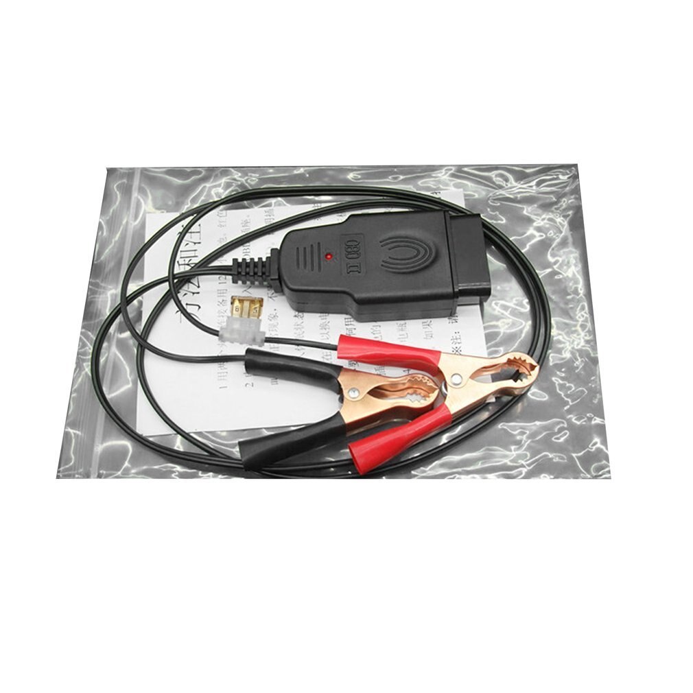 Herramienta de reemplazo de batería de coche eléctrico auxiliar de ordenador automático dispositivo de memoria de apagado OBD herramienta de diagnóstico y conectores de coche