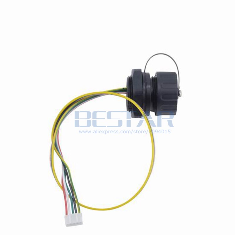 M25 USB 2.0 XHP Waterproof Extension Cable IP68 Connector Extender USB Female Socket Plug Panel Mount Adapter With Cap