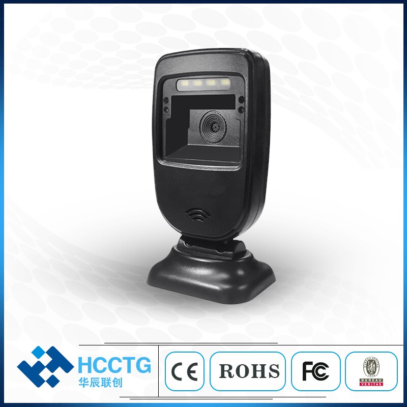 1D/2D Presentaion Barcode Scanner Reader Platform High Speed with USB Cable for Stores (HS-7308)