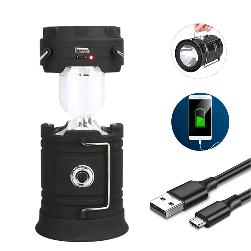 Solarna lampka kempingowa oświetlenie namiotu słonecznego przenośna lampa kempingowa lampa słoneczna latarka lampa z płomieniem lampa awaryjna latarka: Package A