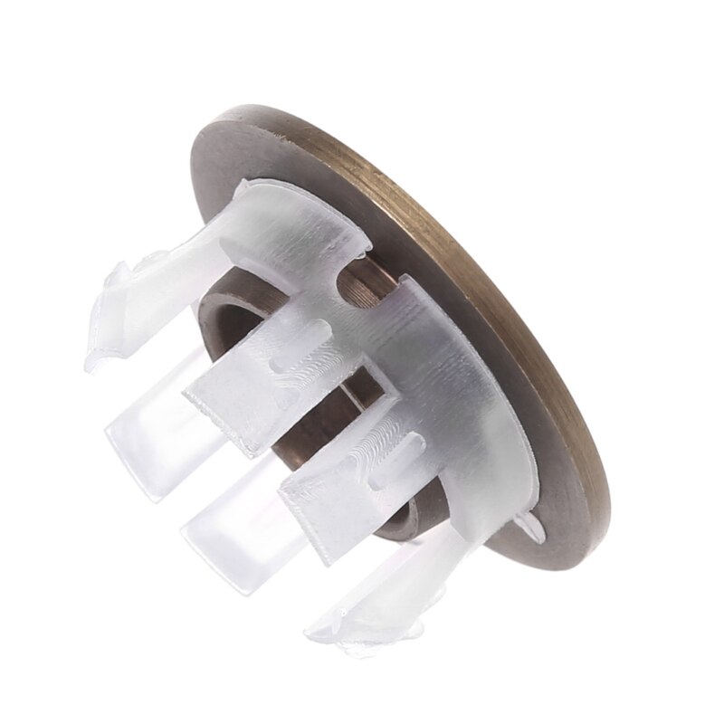 Bathroom Basin faucet Sink Overflow Cover Brass Six-foot Ring Insert Replacement Y4QC