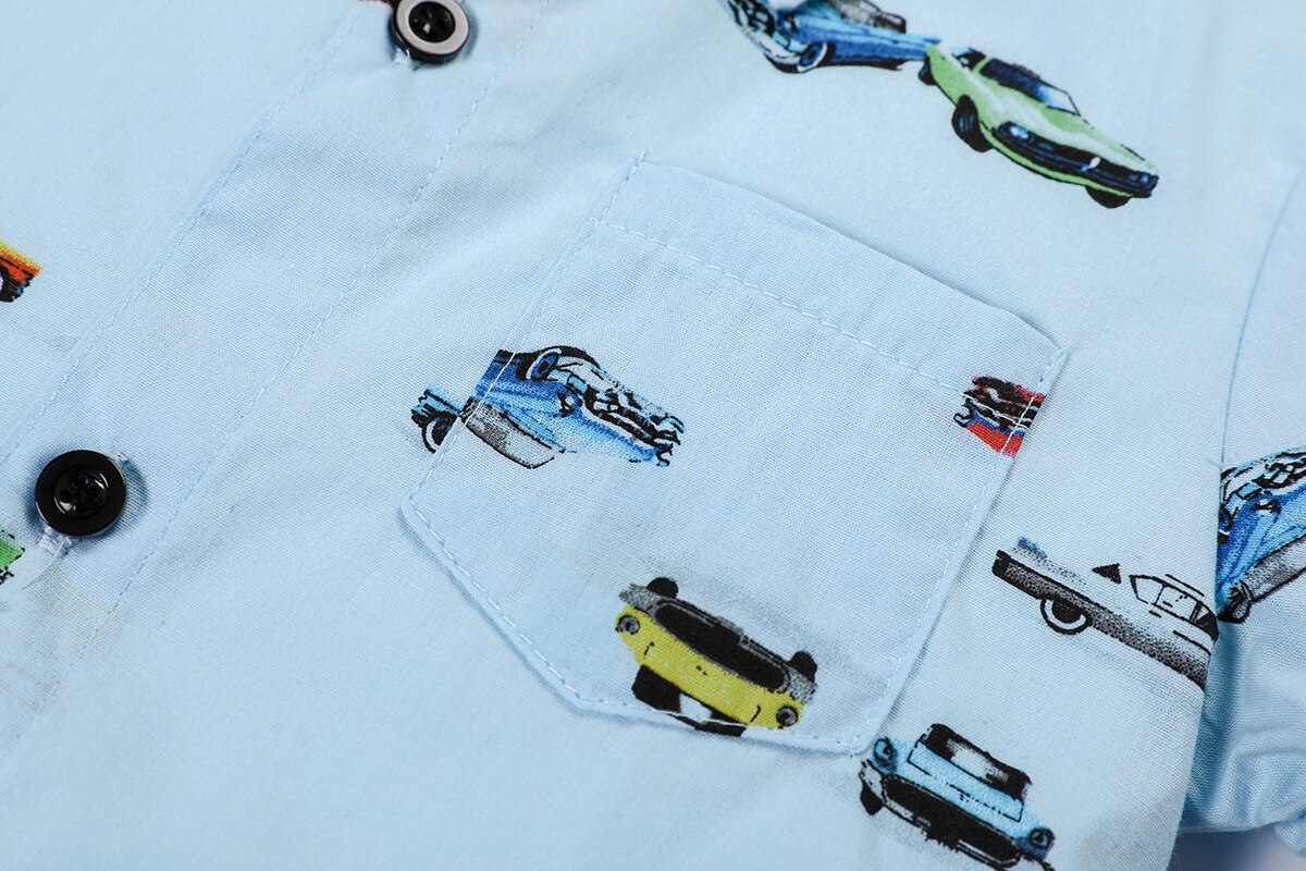 Chemise à Graffiti d'été pour enfants, vêtements pour mère et bébé, chemise blanche, à la ,