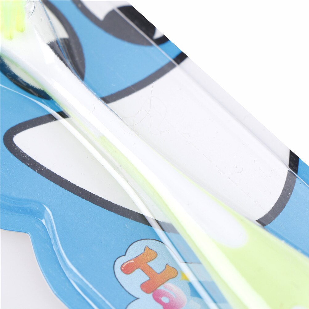 1PCS Soft bristles toothbrush cartoon Smile antibacterial tooth brush for children