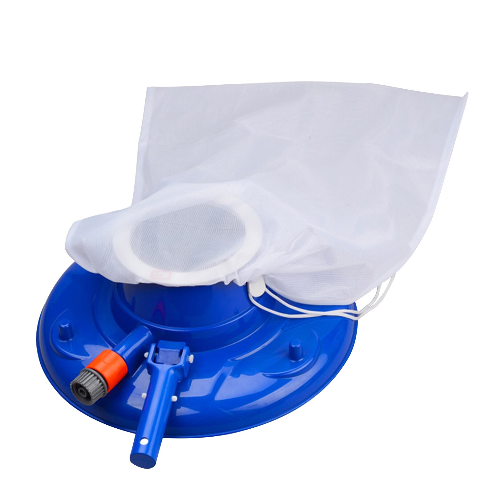Swimming Pool Vacuum Head with Drawstring Bag Pool Flexible Cleaning Brush Swimming Pool Leaf Vacuum Pool Surface Cleaning Tools