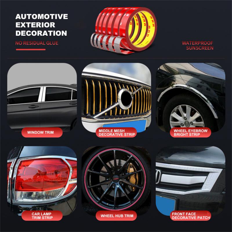 3M Extra Sterke Dubbelzijdige Tape Lijm Auto Speciale Dubbelzijdige Tape Sterke Permanente Gom Tape Dubbelzijdig Klebeband