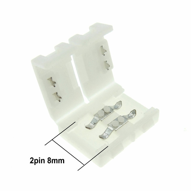 Led Strip Connectors 2pin 8Mm/2pin 10Mm/4pin 10Mm/... – Grandado