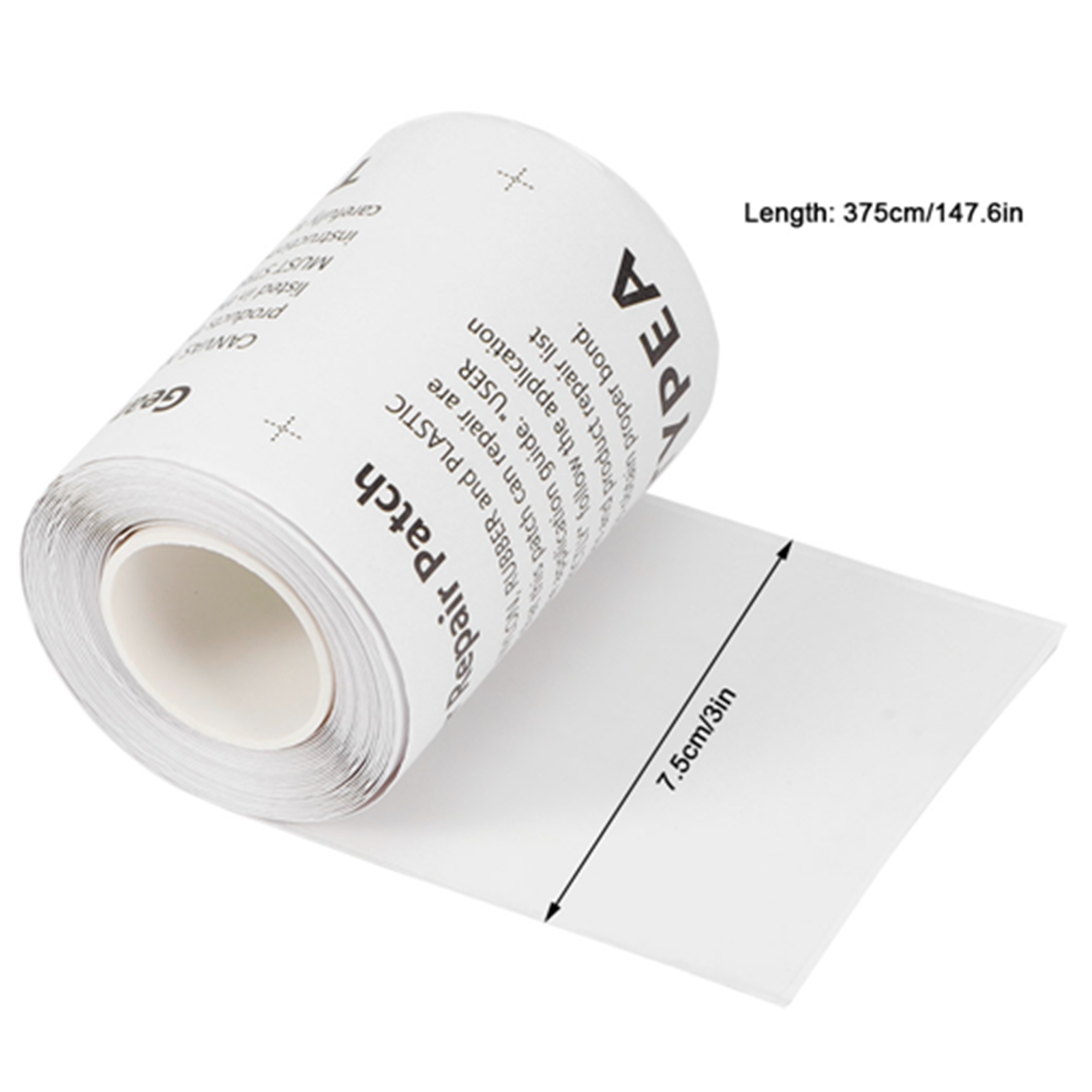 Transparante waterdichte TPU-reparatietape voor opblaasbaar product Tent Zwemringen Strandbal Luchtbed Reparatiepatch