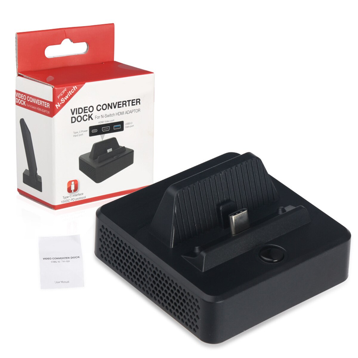 Converter Charging Dock Video Converter Dock For Nintendo Switch HDMI Adapter Video Converter Docks Game Accessories