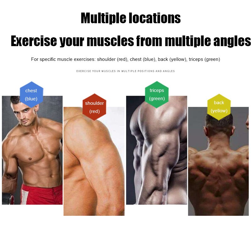 Push Up Board 17 in 1 Complete Push Up Training System Color-Coded Collapsible Push-up Bracket Board