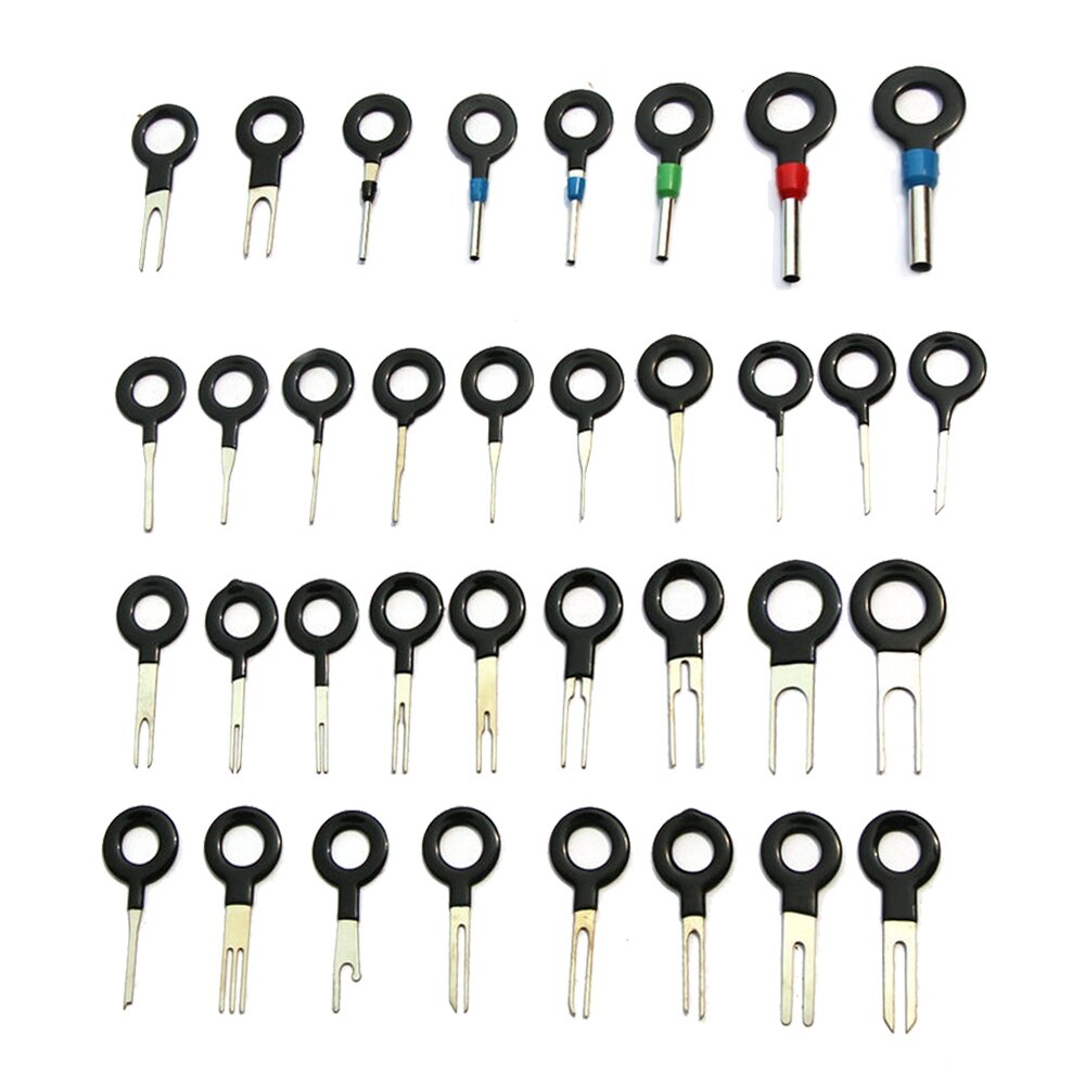 11/18/36pcs Car Terminal Removal Kit Wiring Crimp Connector Pin Extractor Puller Terminal Repair Tools