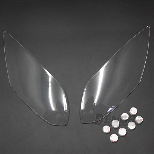 Motorbike Headlight Protector Cover Screen Lens Voor KYMCO AK550 AK 550: Transparent