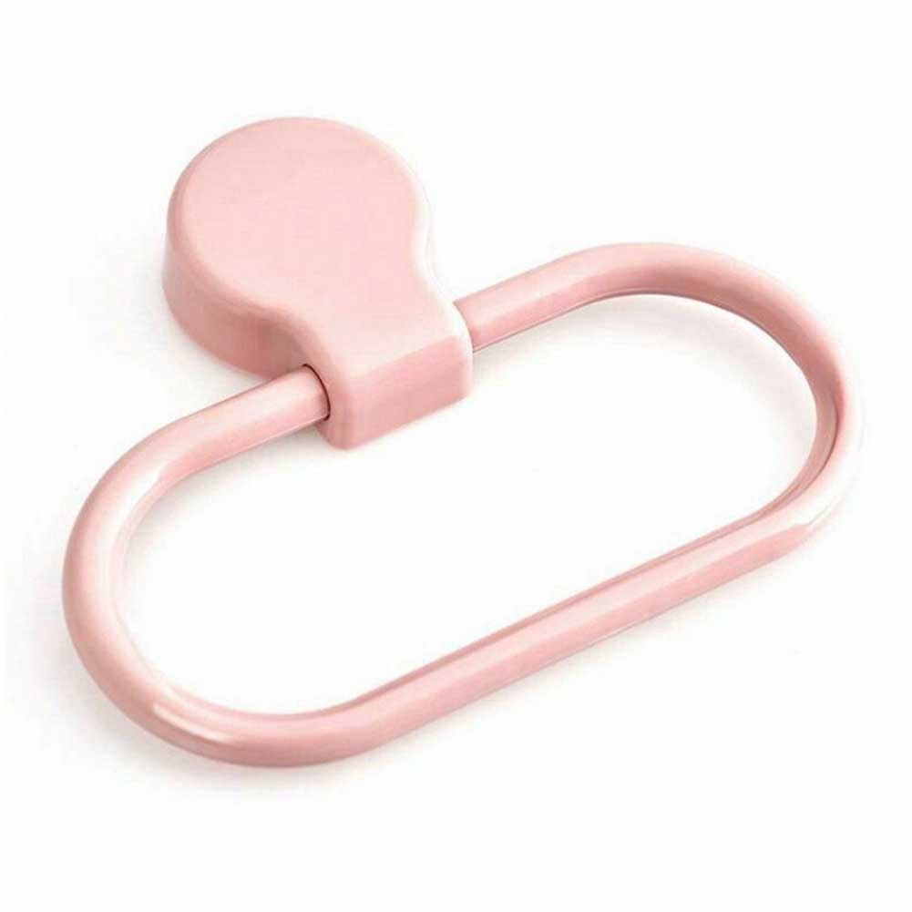 Badkamer Opslag Papier Wc Rack Ring Abs Thuis Roll Decoratie Zelfklevende Handdoek Houder Muurbevestiging Hotel Hangers Jas