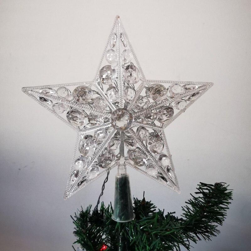 Kerstboom Decoratie Creatieve Unieke Ster Batterij-Aangedreven Kerstboom Kerstversiering
