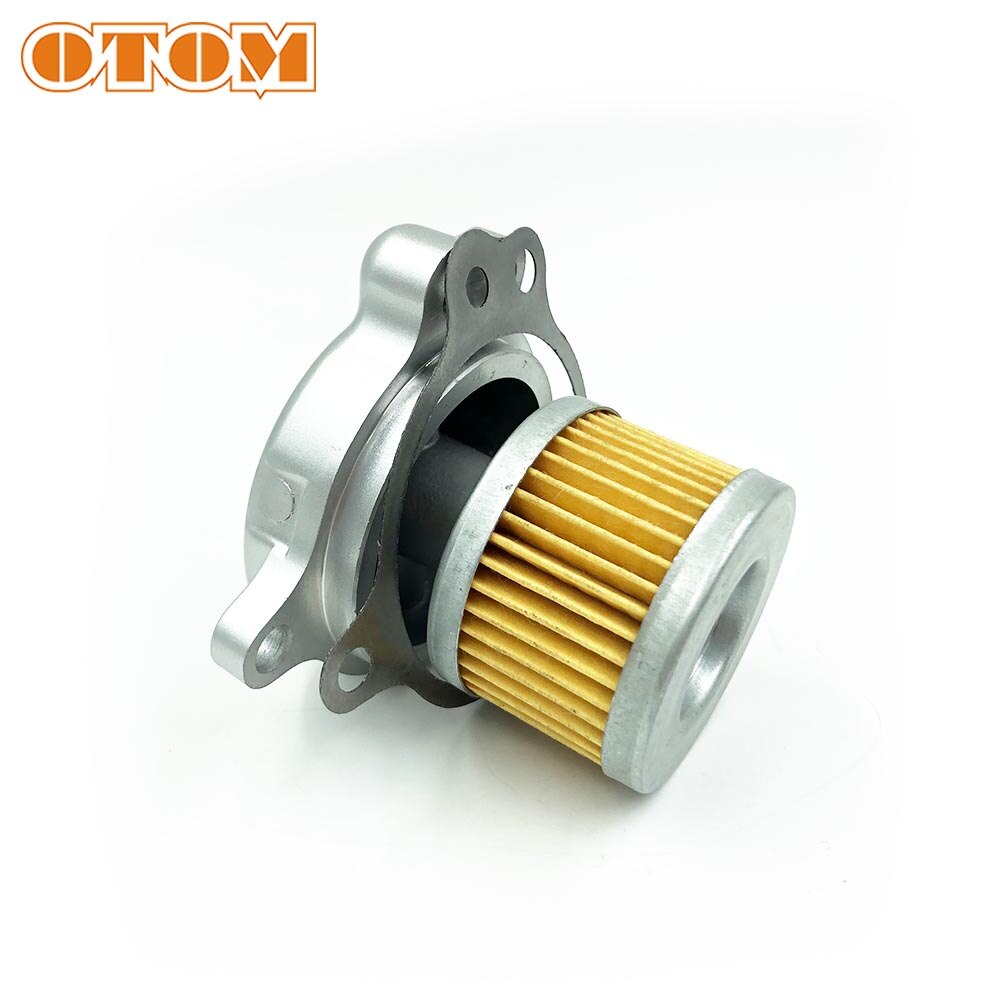 OTOM-filtro de aceite de motor para motocicleta YF300, LONCIN300R, VOGE, 300DS, 300GY, piezas de Pit Bike, papel rojo (Original), cubierta de filtro de aceite,