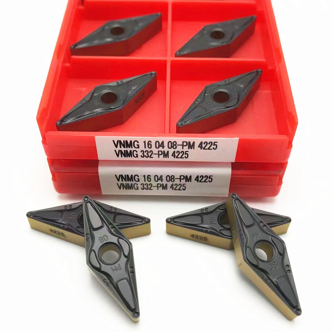 Vnmg 160408 PM4225 Hardmetaal Cilindrische Draaigereedschap Draaibank Tool Staal Verwerking Draaien Insert Vnmg 160408