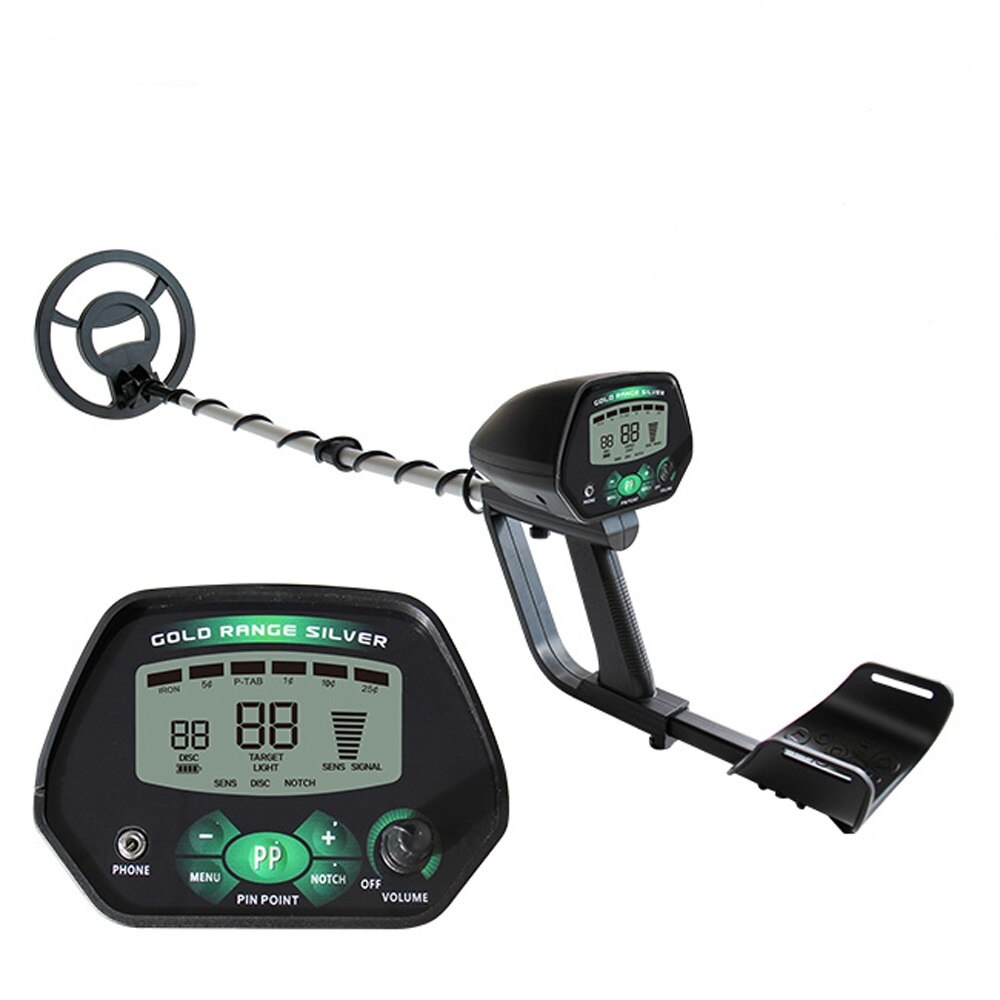 Underground Metal Detector MD-4090 High Accuracy Metal Finder LCD Backlight Adjustable, Waterproof Search Coil Seeker Treasure