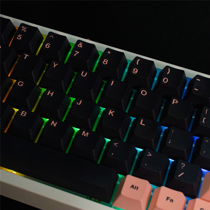 137- key gmk truffle pig keycaps cherry profile dye sublimation for mx switches with 2u 1,75 u shift  gk61 gk64 980