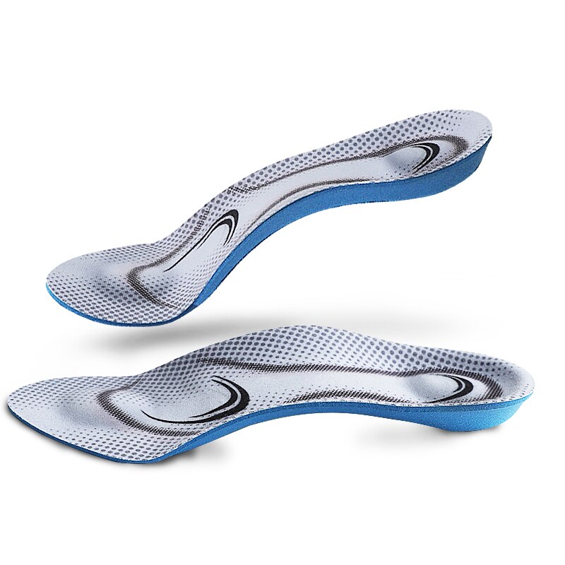 3ANGNI Orthotic Flat Feet Insoles Arch Support 3/4 Insole Memory Foam Insert Soft Message For Man Woman Shoes: L