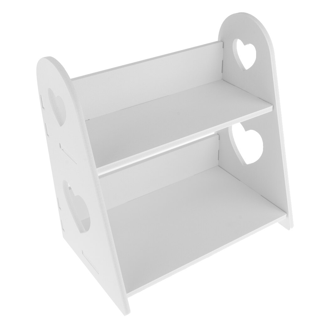 Desk Organizer Shelf Perfect For Book Shelf, Make Up Display Storage Rack #1