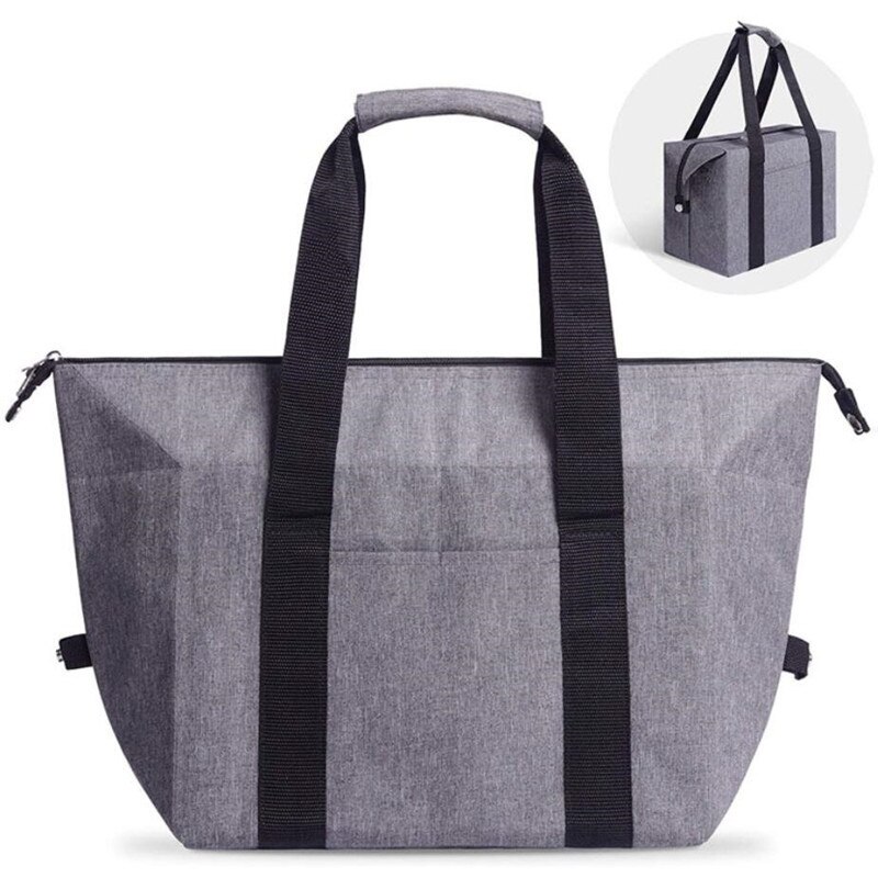 Draagbare Lunch Tas Thermische Geïsoleerde Lunch Tas Voor Vrouwen Meisjes Draagbare Carry Tote Koeler Lunchbox Geïsoleerde Tas 2022