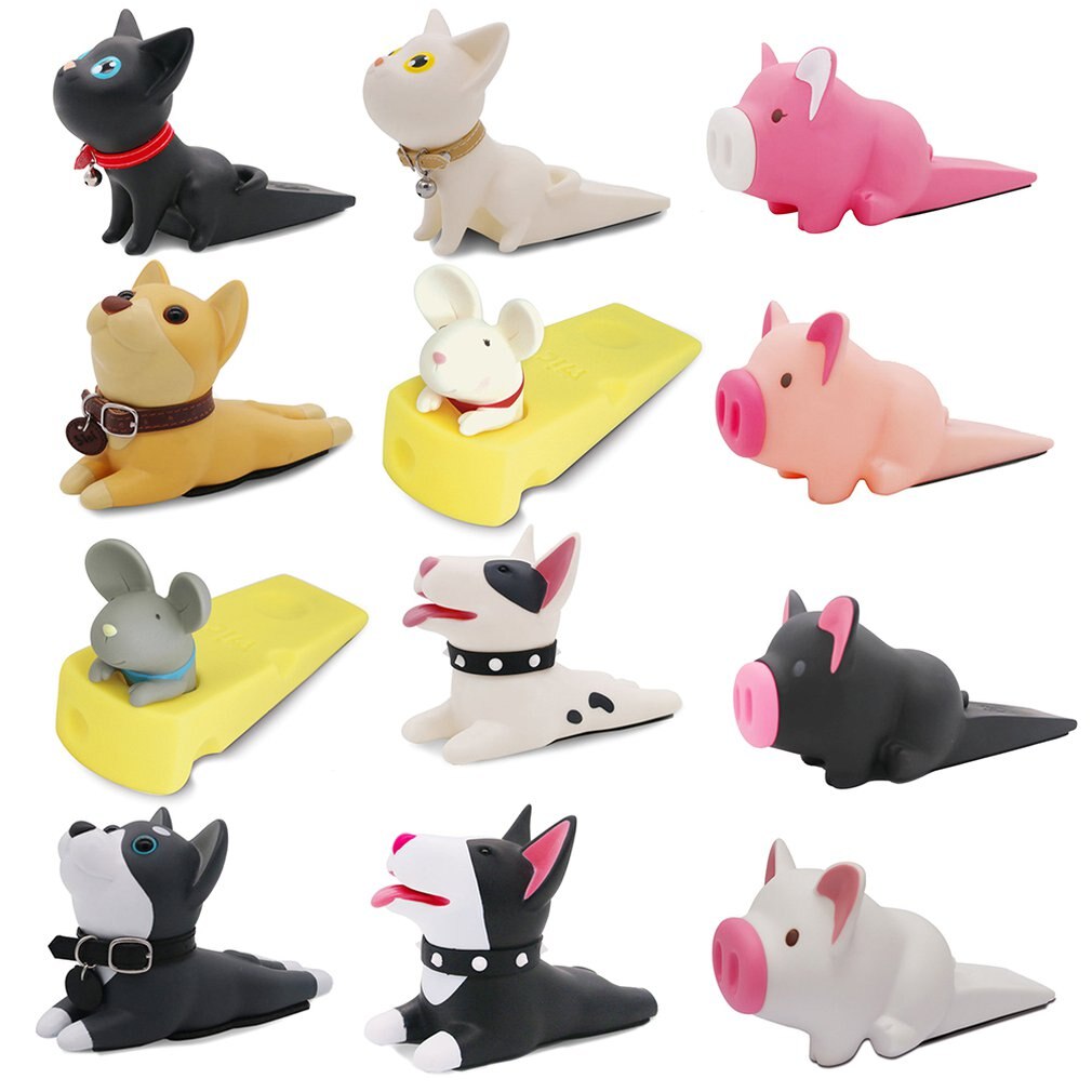 Domu zabawny kształt anty-kolizji dla dzieci dla dzieci anty-klip drzwi odbojnik ogranicznik robić drzwi liść klonu drzwi drzwi klamka