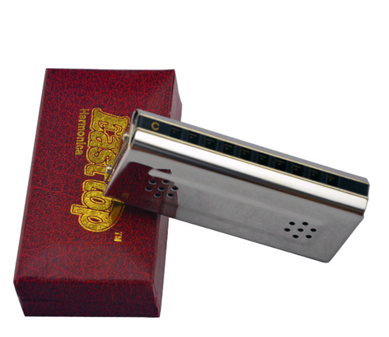 T10-2 Easttop Harmonica 10 Diatonic Harmonica Both Side C&amp;G Key Harp Musical Instrument Mouth Ogan gaita diatonica harmonijka