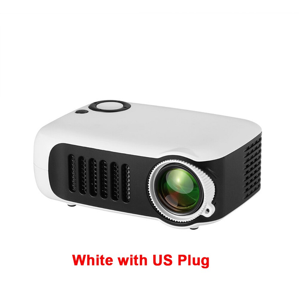 Portable A2000 Mini Projector With Tripod Support 1080P HDMI Micro SD Card USB LCD 50000 Hours Lamp Life Home Video Proyector