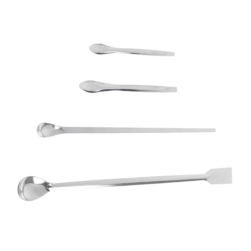 1 pièce cuillère louche médicinale avec spatule longueur fournitures de laboratoire 12/14/26/30cm