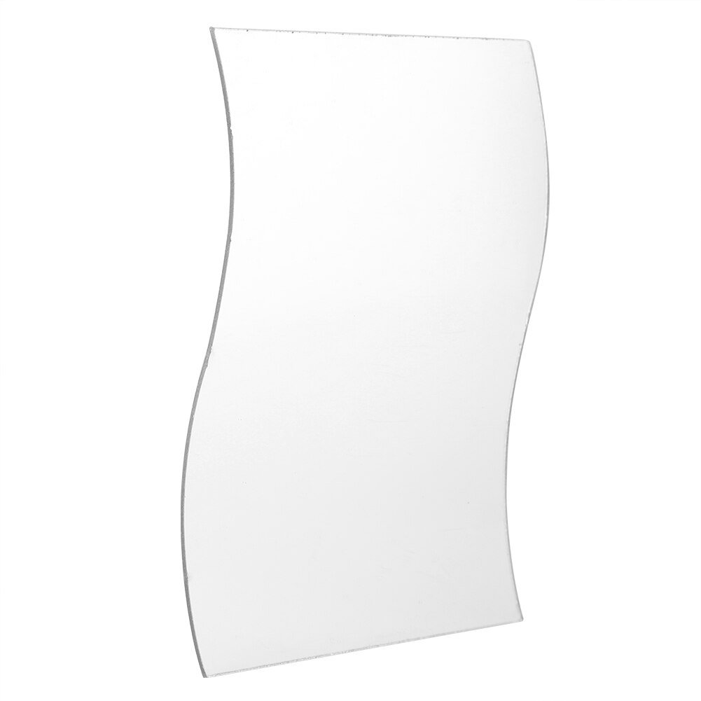 Akrylowe fale ścienne naklejki lustro 6 sztuk/zestaw 12x10cm wklej na nawa restauracyjna podłoga salon osobowość lustra ozdobne